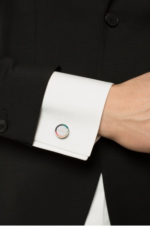 Spinki do mankietów z wytłoczonym logo, zdjęcie 2 Spinki do mankietów z wytłoczonym logo od Paul Smith